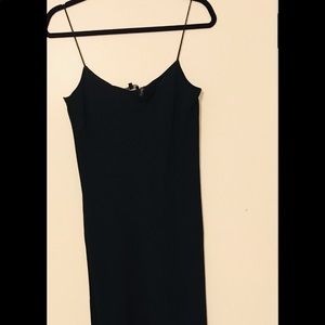 Black theory shift dress